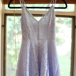 Kimchi Blue Strappy Floral Lace Dress
